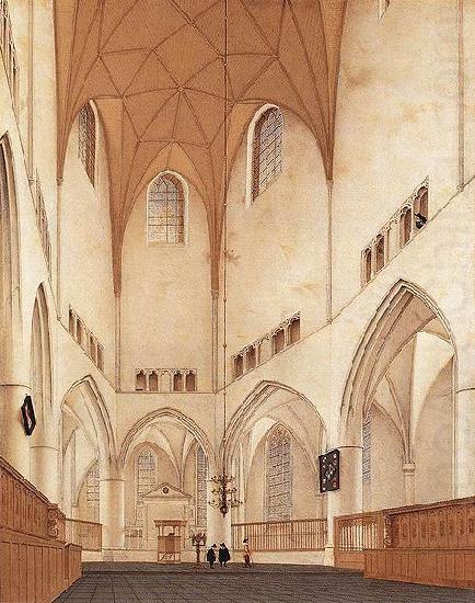 Interior of the Choir of Saint Bavo's Church at Haarlem., Pieter Jansz Saenredam